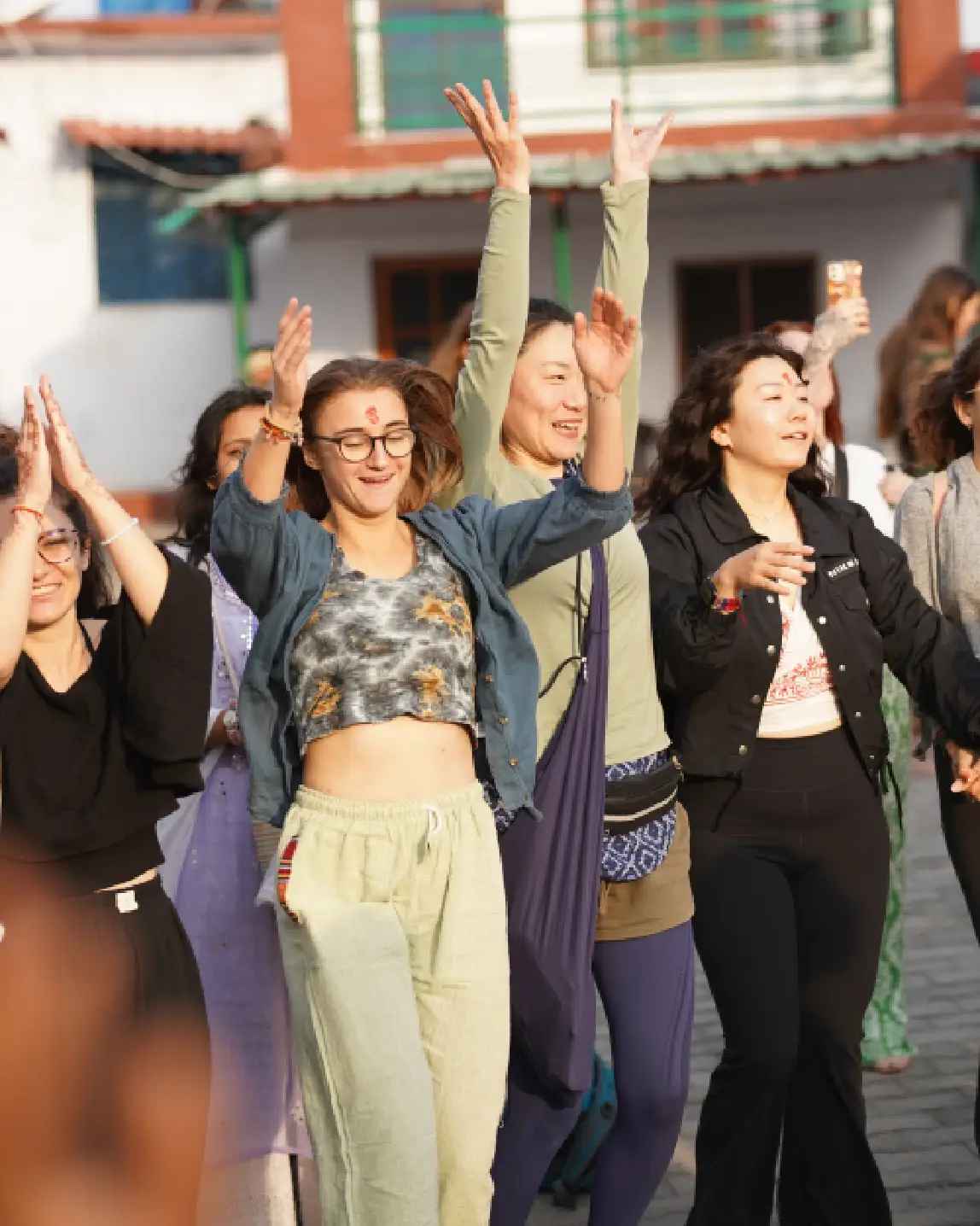 students on excursion