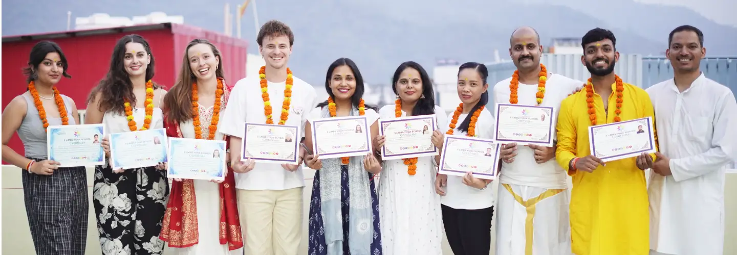 Students spending time together during yoga teacher training